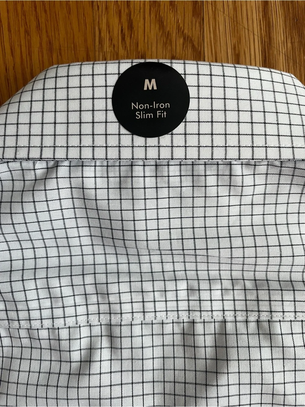 Banana Republic untucked fit Checked Dress Shirt New M